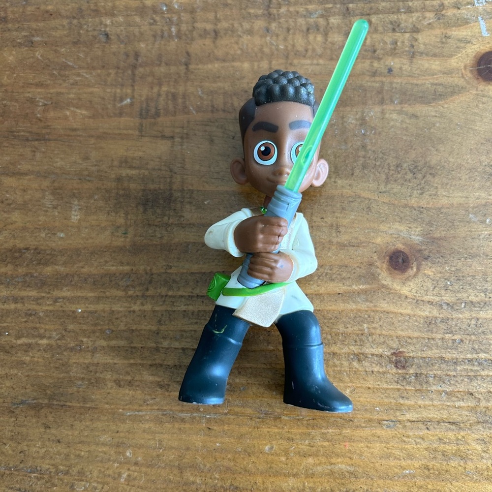 Star Wars Young Jedi Adventures Kia Brightstar Toy Figure as is